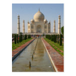 mahal fontän för taj vykort