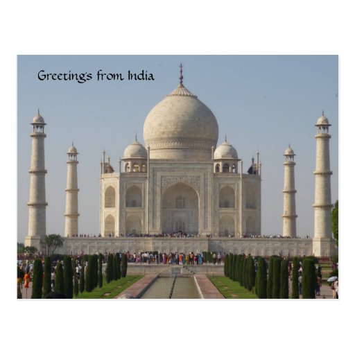 mahal taj vykort
