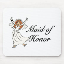 Maid of honor (brud) musmattor
