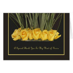 Maid of honor tackar dig att card kort