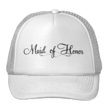 Maid of honorhatt trucker kepsar