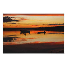 Maine solnedgångfoto