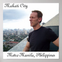Makati stad, Metro Manila,… Posters