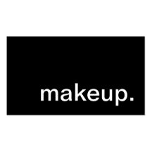 makeup. visitkort mall
