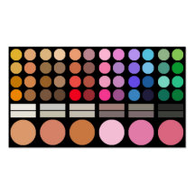 Makeuppalettvisitkort