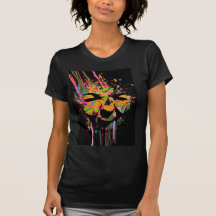 Måla Splatterskriet Tee Shirt