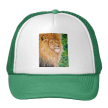 Målad lejon hatt baseball hat