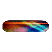 Målad prisma anpassad skate board