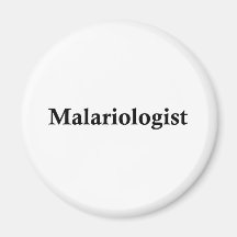 malariologist kylskåpmagneter