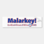 Malarkey! Beträffande-Utvald president Obama Biden Bildekaler