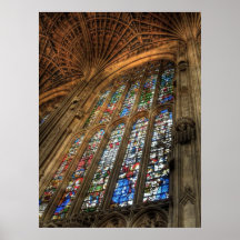 Målat glassdomkyrka posters