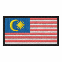 Malaysia Broderade Polo Tröjor