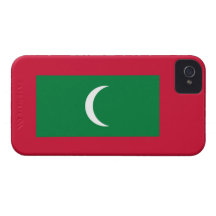Maldiverna - maldivisk medborgareflagga iPhone 4 hud
