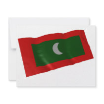 maldives kort för inbjudningar
