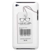Male Geekmärkre Barely There iPod Överdrag