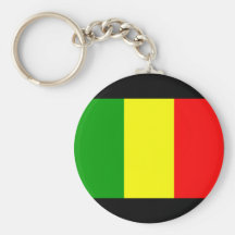 Mali flagga nyckel ringar