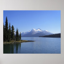 MALIGNE-SJÖ och BERG - KANADA Affischer