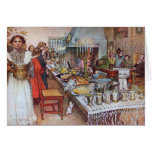 Mall för beställnings- kort för Carl Larsson julaf