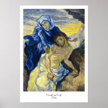 Målning för PietaVincent Van Gogh konst Posters