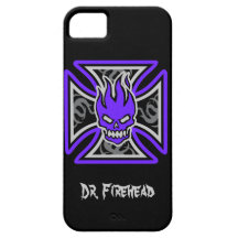 Maltesiskt flammande fodral för skalleanpassadeiPh iPhone 5 Case-Mate Skal