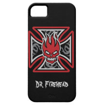 Maltesiskt flammande fodral för skalleanpassadeiPh iPhone 5 Case-Mate Skydd