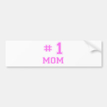 Mamma #1 (numrera en mamma), bildekal