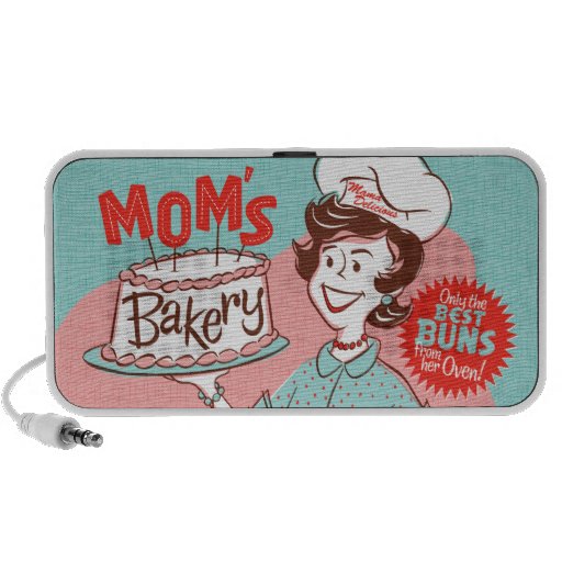 Mamma Retro högtalare för bageri
