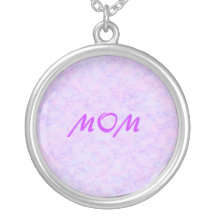 MAMMA rosa pastell marmorerat halsband