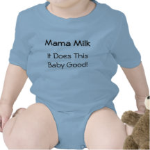 Mammor mjölkar, det gör denna babybra! sparkdräkter