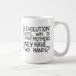 Mammor och evolutionkaffemugg