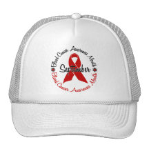 Månaden för blodcancermedvetenheten blommar 3 baseball hat