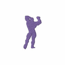 Manar Bodybuilding poserar Tenniströja