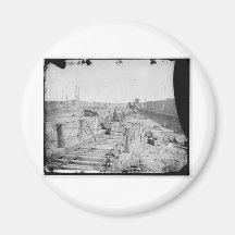 Manassas Va. Orange och Alexandria järnväg Magneter