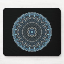 mandala Bluetitude 10 - Mousepad Musmattor