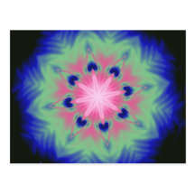 Mandala Vykort