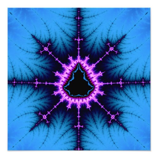 Mandelbrot kor fotografiska tryck