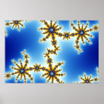 Mandelbrot Zoom A08 Affischer