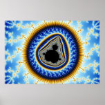 Mandelbrot Zoom A12 Affischer