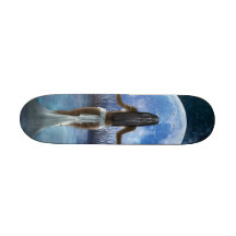 Månegudinna - anpassningsbar 7 1/4" Skateboard