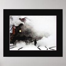 Manen & tåg print
