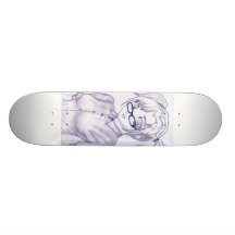 Manga stiger ombord skate board deck