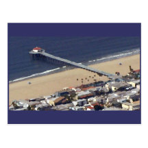 Manhattan Beach pir Vykort