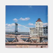 Manhattan överbryggar magnet för kylskåp