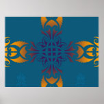 Maori inspired tattoo print