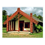 Maori konsthantverk institut, Rotorua Vykort