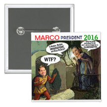 Marco Rubio för presidenten 2016 Knapp Med Nål