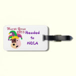 Mardi Gras 2013 utslagsplatser & Memorabilia luggage tags