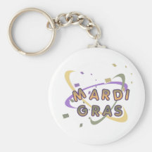 MARDI GRAS 3 NYCKELRING
