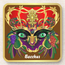 Mardi Gras Mythology sombacchusen beskådar, antyde Underlägg