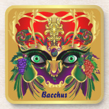 Mardi Gras Mythology sombacchusen beskådar, antyde Glas Underlägg